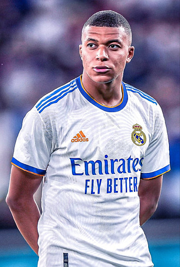 Kilian Mbappé, madrid, football HD phone wallpaper