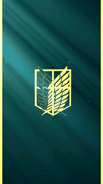 Attack on Titan, symbol, art HD phone wallpaper