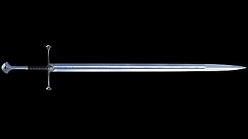 Anduril Sword, Arsen Spielberg, Movie prop, Anduril inspiration HD wallpaper