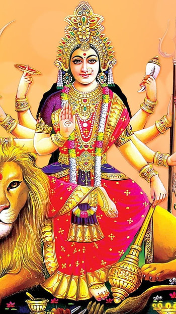 Durga Devi, Jai Mata Di HD phone wallpaper