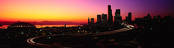 Travels, Skyline, Sunset, Dawn HD wallpaper