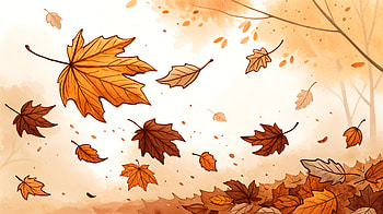 Falling Leaves: A Captivating Ultra, falling leaves, Autumn, leaf, fall, nature HD wallpaper