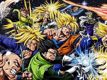Dragon Ball Z All Characters high resolution HD wallpaper