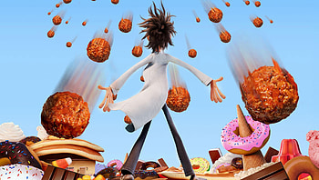 Cloudy with a Chance of Meatballs (2022) movie HD wallpaper