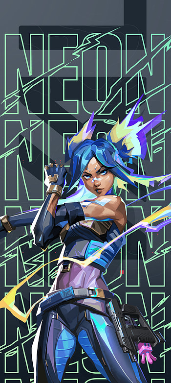 Neon, valorant, games, riot HD phone wallpaper