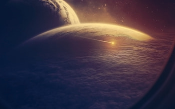 Landscape, Planets, Universe HD wallpaper