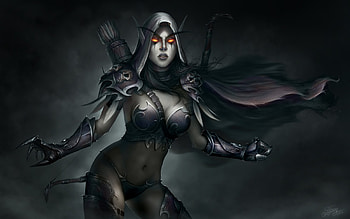 28 Sylvanas Windrunner | Backgrounds - Abyss HD wallpaper