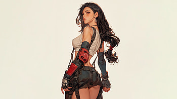 Tifa Lockhart Final Fantasy Vii, tifa-lockhart, games, artist, artwork, digital-art, ai, final-fantasy-vii-rebirth, video-games HD wallpaper