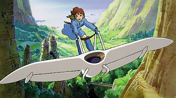 Nausicaa of the Valley of the Wind, Post-apocalyptic world, Fantasy adventure, Studio Ghibli magic HD wallpaper
