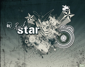 rock star, other, abstract, black , entertainment HD wallpaper