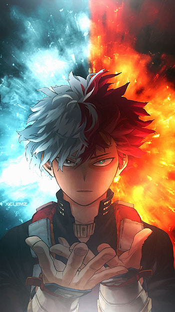 Anime, art, mha HD phone wallpaper