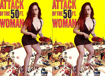 HM Valkyrie in Attack of The 50FT Woman, HM Valkyrie, Woman, 50FT, giantess HD wallpaper