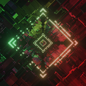 Abstract, Lines, Glow, Perspective, Prospect, Rhombuses, Diamonds HD phone wallpaper