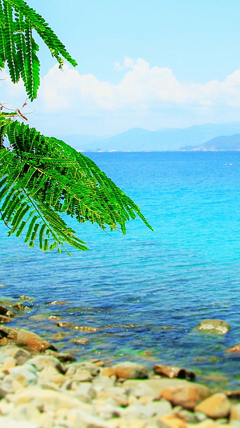 Blue Ocean II, blue, nature, ocean HD phone wallpaper