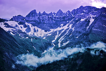 Nature, Mountains, Snow, Rocks, Vertex, Tops, Snow Covered, Snowbound HD wallpaper