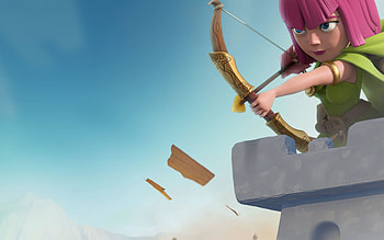 Archer, Clash of Clans HD wallpaper