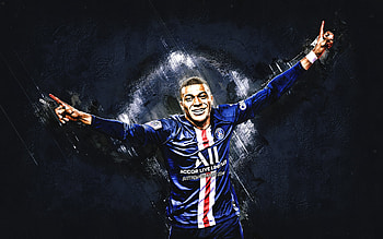 Kylian Mbappé, Paris SG, mbappe, kylian mbappe, PSG HD wallpaper
