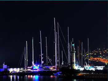 D-Marin-at-night1.Turgutreis-Bodrum-Turkiye, night, turkiye, marine, turgutreis, bodrum HD wallpaper