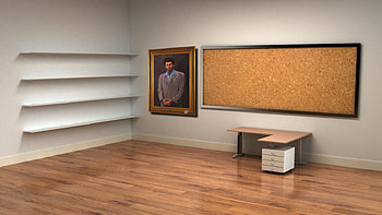 Background That Look Like an Office, Office Space HD wallpaper