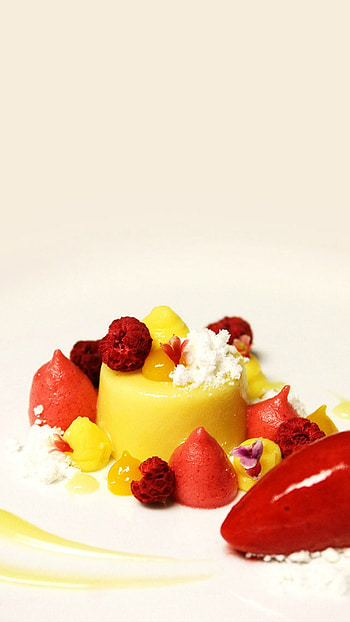 Yummy fruit pudding dessert, Colorful and refreshing, Delicious , Tempting fruit treats HD phone wallpaper
