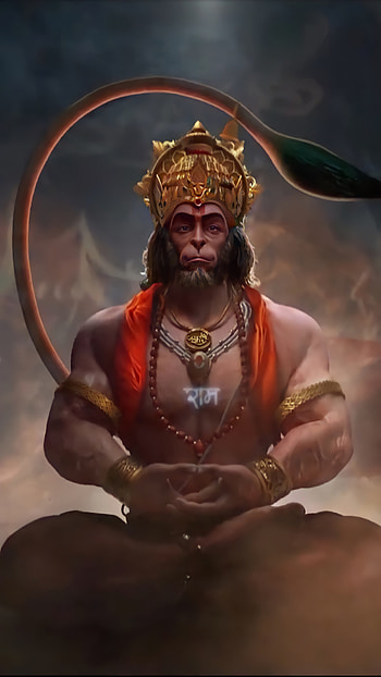 Jai hanuman, hinduism, ravan, hindu, sita, shrilanka, indiangod, mahadev, shriram, ram HD phone wallpaper