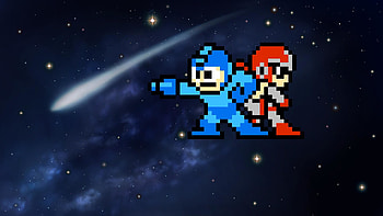 For > Megaman 8 Bit HD wallpaper