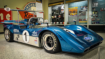 Mario Andretti's Boss 429’er, fast, mcclaren, racing, car, vintage HD wallpaper