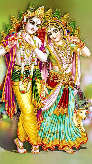 Radha Krishna, preet HD phone wallpaper