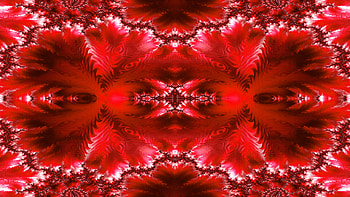 Trippy Psychedelic Fractal, trippy, psychedelic, aesthetic, red, Abstract, fractal HD wallpaper
