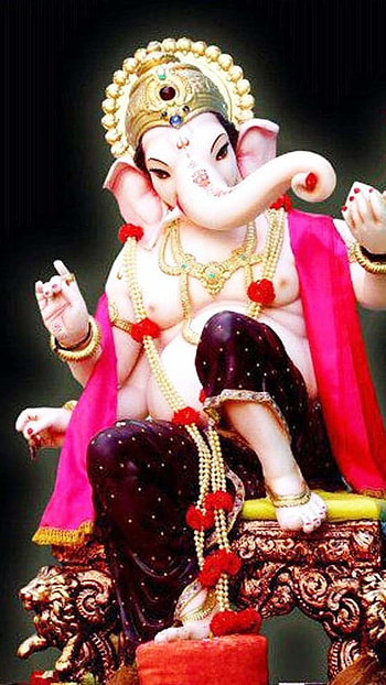 Shri Ganesh, Big Statue, Lord Ganesh HD phone wallpaper