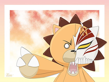 Kon, anime, bear HD wallpaper