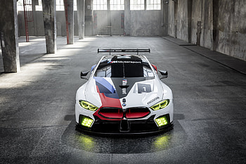 2018 BMW M8 GTE, race car, front HD wallpaper