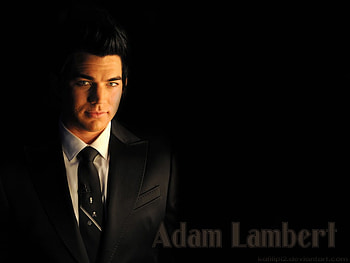 adam lambert, sexy, black, music, man, hot, cool, cute HD wallpaper