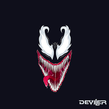 Venom Vector Illustration, venom, artist, artwork, behance, superheroes HD phone wallpaper