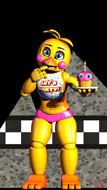Five Nights at Freddy's 2 — Chica Party , Five Nights At Freddy's 2, Five Nights at Freddy's HD phone wallpaper