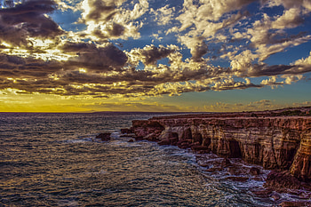 Nature, Stones, Sky, Sea, Shore, Bank, Cliff, r HD wallpaper