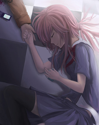 Gasai Yuno, mirai nikki anime, gasai yuno HD phone wallpaper