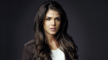 Brunette, woman model, curious HD wallpaper