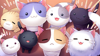 Nyan Cat, kitten, animal, kitty, cute, beauty, nice, team, group, adorable, sweet, cat, beautiful, kawaii, nayn, neko, anime, pretty, lovely HD wallpaper
