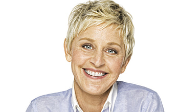 Ellen DeGeneres, American actress, Portrait hoot HD wallpaper
