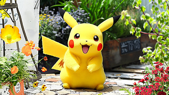 Pikachu Garden Adventure, Anime, Pokemon, Pikachu HD wallpaper