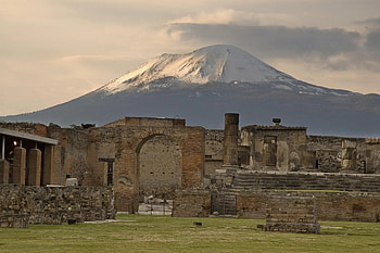 Pompeii, Found in 1748, Killed, Mount Vesuvius HD wallpaper