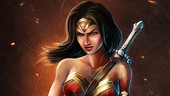 Artworkwonder Woman, wonder-woman, superheroes, artwork, digital-art, artstation HD wallpaper