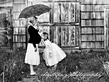 Pregnant , umbrella, women, girl, house HD wallpaper