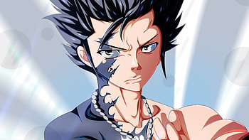 Gray Fullbuster, Anime character, Ice magic, Powerful warrior HD wallpaper