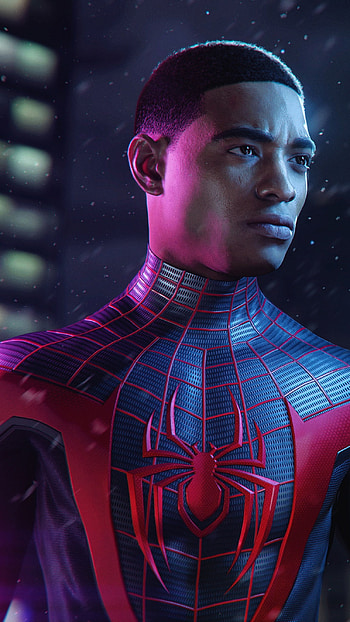 Miles Morales, Miles Morales Spidy HD phone wallpaper