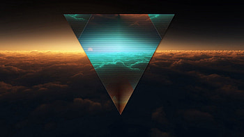 Abstract, Dark, Form, Figurine, Triangle HD wallpaper
