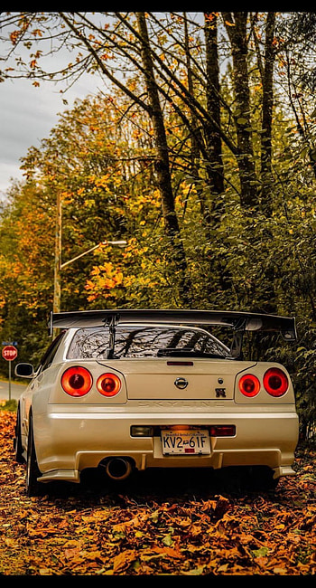 GTR R34, Skyline, automotive_design, motor_vehicle HD phone wallpaper