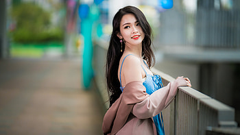 Beautiful Asian Girl HD wallpaper