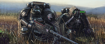 Raven Guard, Space Marine, video game, Warhammer 40k HD wallpaper